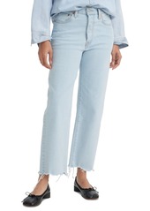 Levi's Women's Ribcage Ultra High Rise Straight Ankle Jeans - Pretty Div