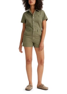 Levi's Women's Short Sleeve Heritage Romper