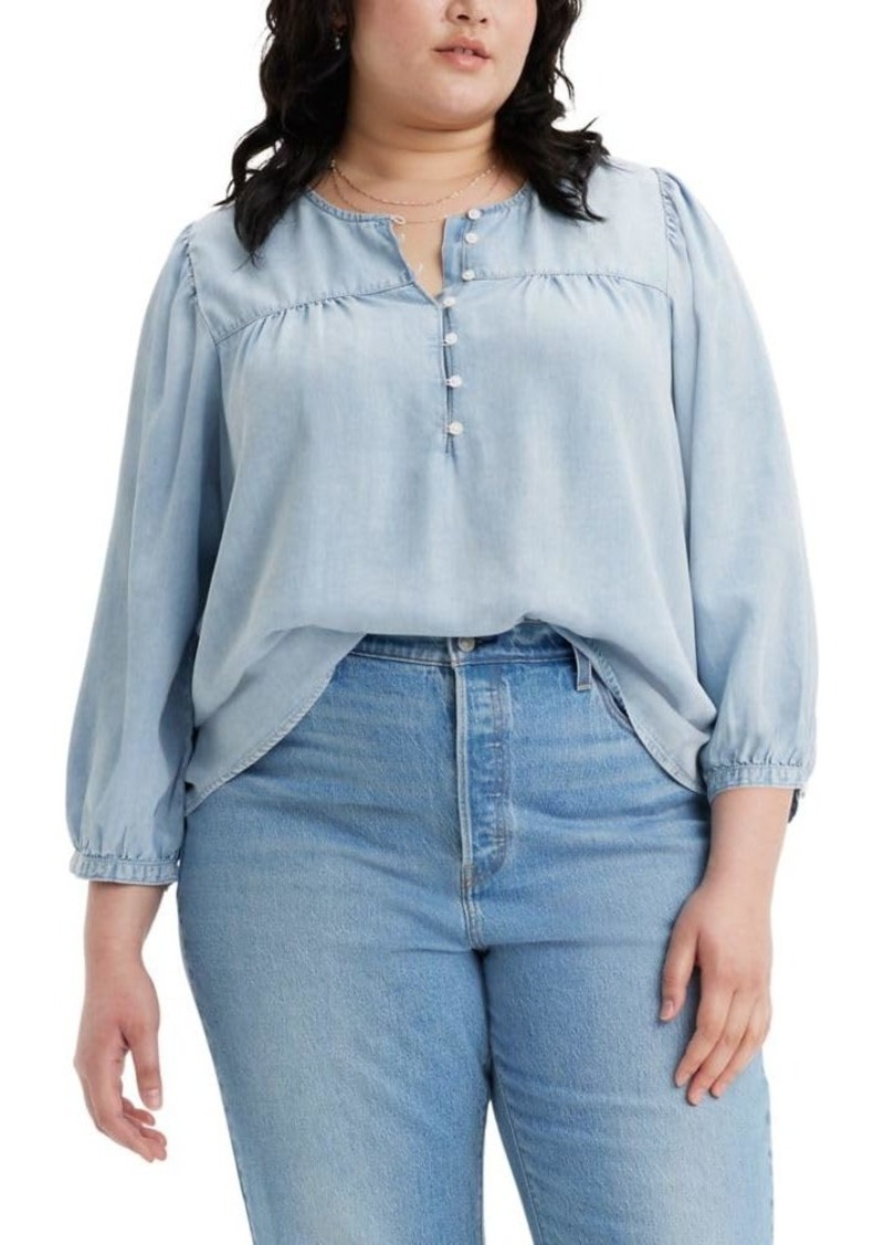 Levi's Women's Size Halsey Blouse (Also Available