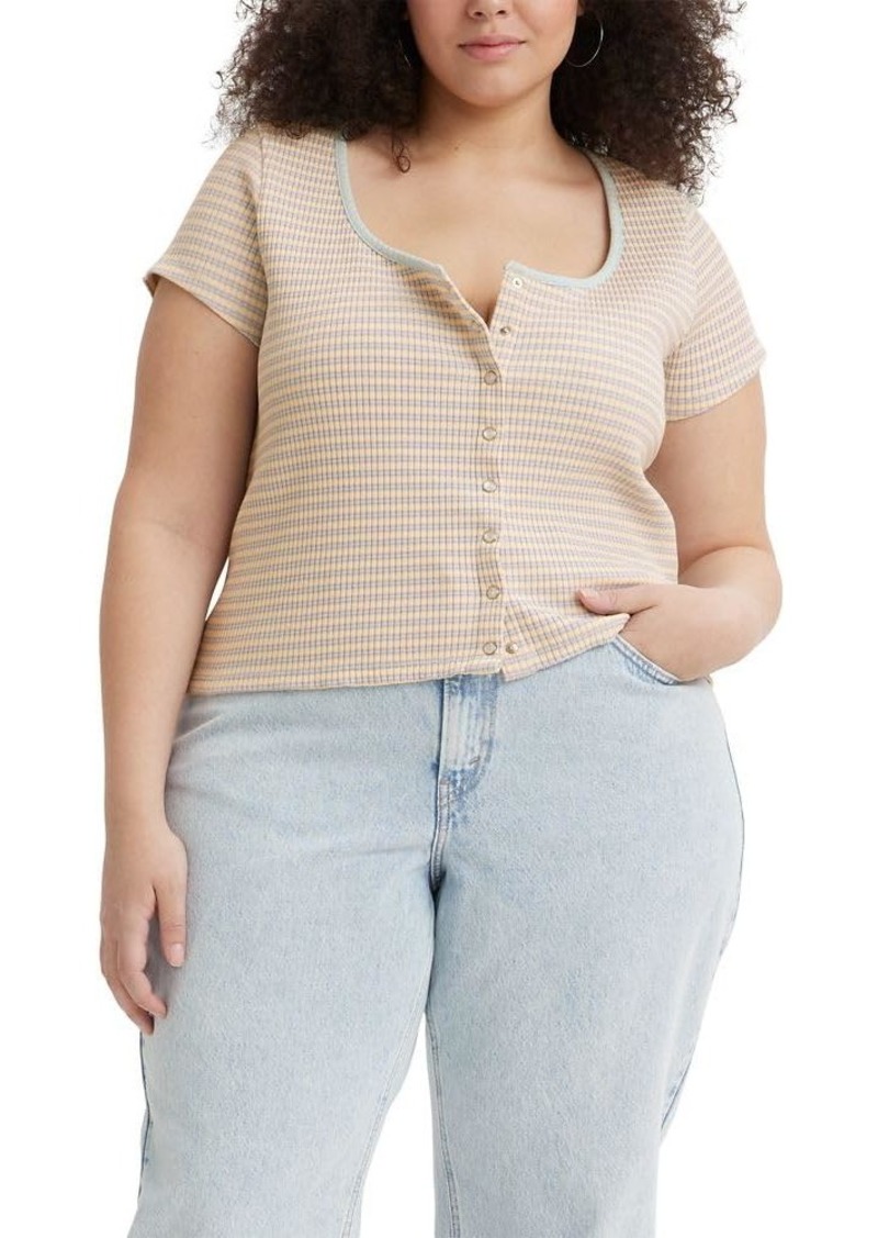 Levi's Women's Size Britt Snap Front Top (Also Available