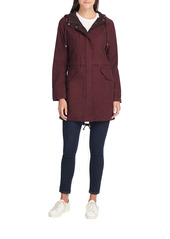 Levi's Women's Soft Slub Cotton Hooded Fishtail Parka Jacket