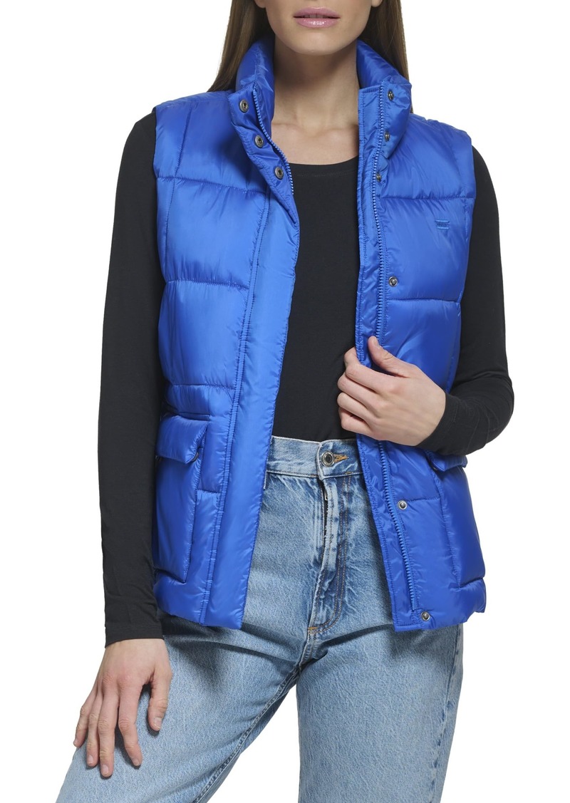 Levi's Women's Sporty Box Quilted Puffer Vest  Medium