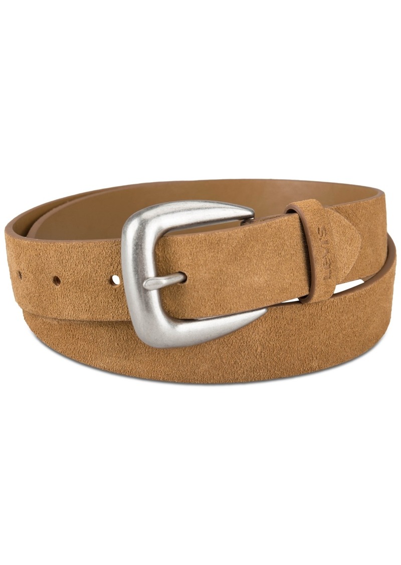 Levi's Women's Suede Casual Western Belt - Saddle