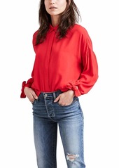 Levi's Women's Terri Shirt Chinese red