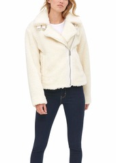 Levi's Women's The Megan Sherpa Moto Jacket (Standard & Plus Sizes)