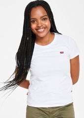 Levi's Women's The Perfect Crewneck Cotton T-Shirt - Mineral Black