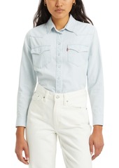 Levi's Women's The Ultimate Western Cotton Denim Shirt - Smell Ya Later