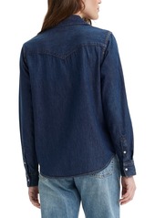 Levi's Women's The Ultimate Western Cotton Denim Shirt - Smell Ya Later