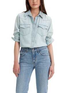 Levi's Women's The Ultimate Western Shirt Small talk