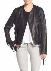 Levi's Women's Vintage Leather Fringe Jacket