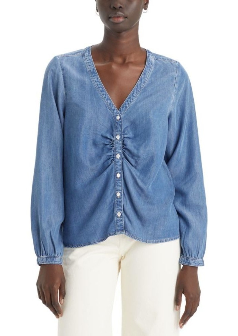 Levi's Women's Zenda Long Sleeve Blouse (Also Available in Plus)