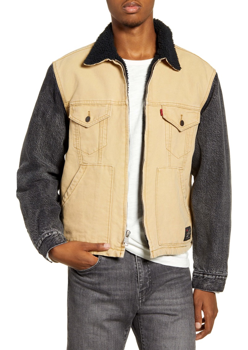 levi's sherpa trucker jacket justin timberlake