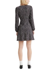 Levi'sÂ Women's Delray Printed Long-Sleeve Dress - Lise Flora