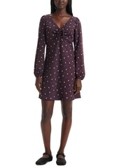 Levi'sÂ Women's Delray Printed Long-Sleeve Dress - Lise Flora