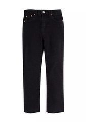 Levi's Little Girl's & Girl's High Rise Ankle Straight Jeans