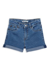 Levi's Little Girl&#8217;s Americana High-Rise Shorty Shorts