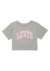 Levi's Little Girl's Logo Graphic Crop T-Shirt