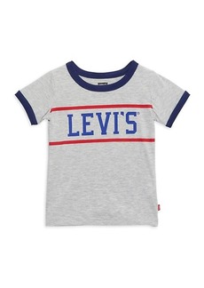 Levi's Little Girl's Logo Ringer T-Shirt