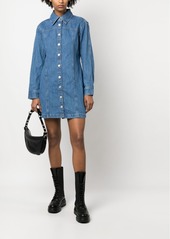 Levi's long-sleeve button-up mini dress