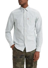 levi's Premium Sunset Standard Fit Stripe Button-Up Shirt