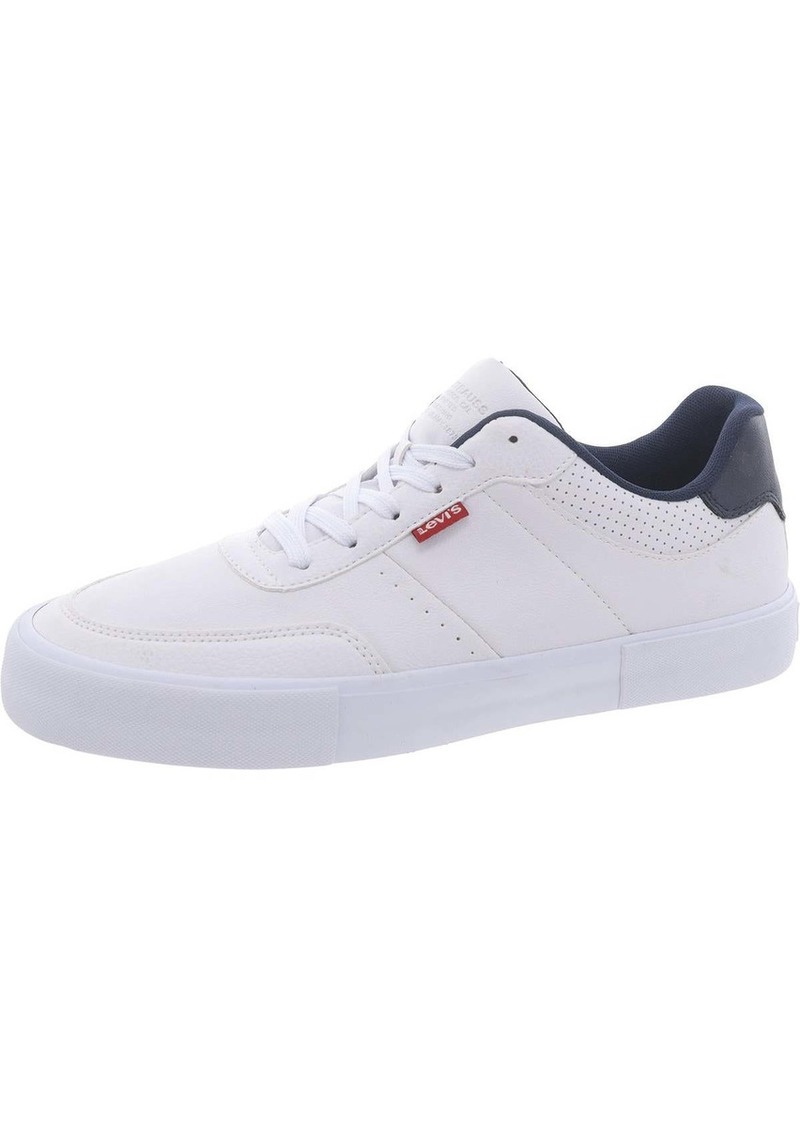 Levi's Munro Mens Faux Leather Lifestyle Casual And Fashion Sneakers