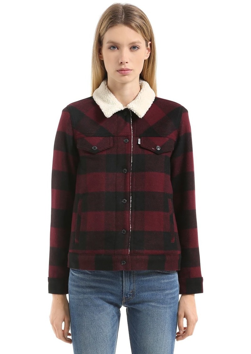 levi's wool trucker jacket