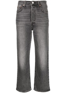 Levi's Ribcage straight-leg cropped jeans