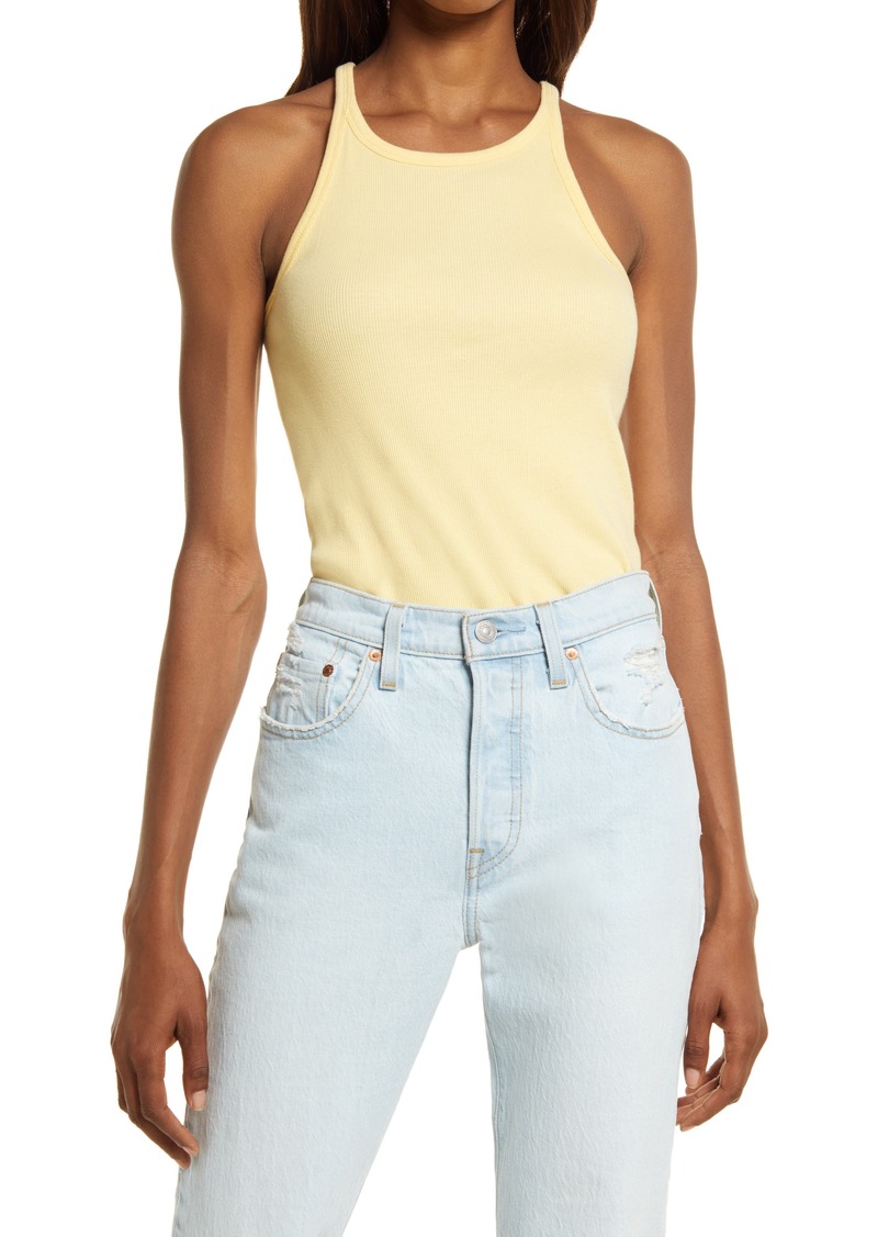 levi's high neck tank