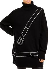 Libertine Bondage Belts Cashmere Turtleneck Sweater