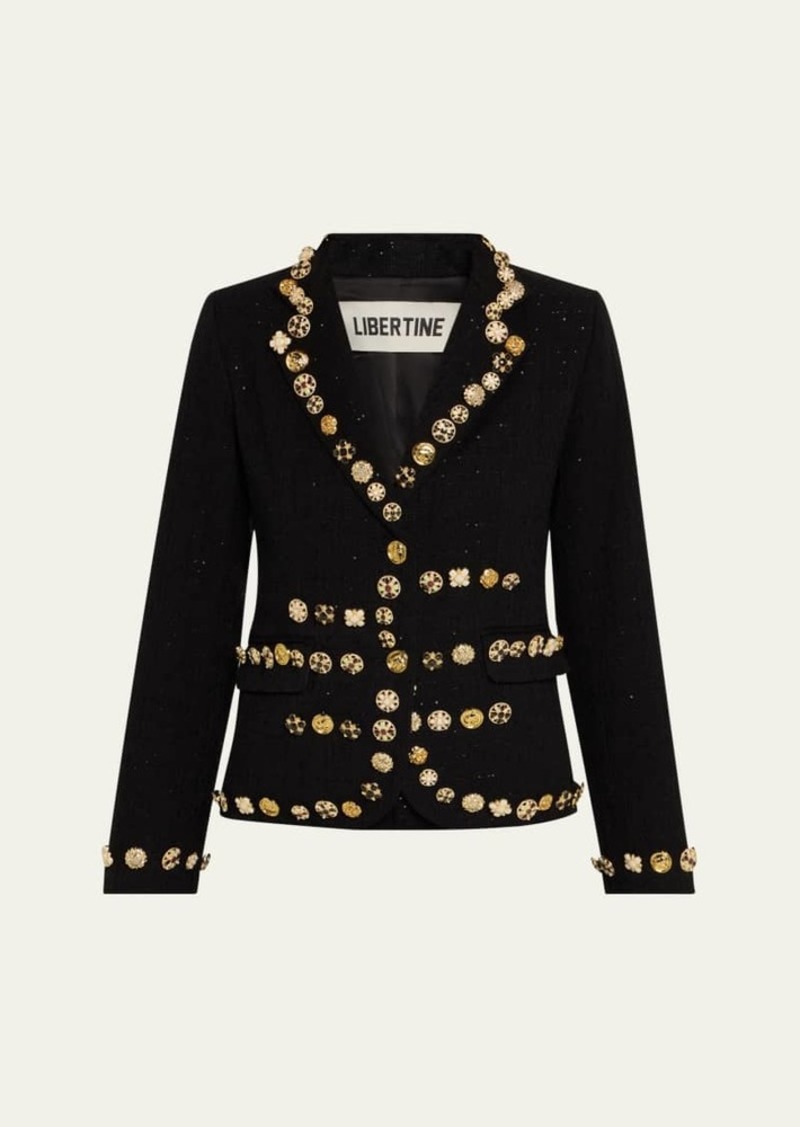 Libertine Button Luxe Short Jacket