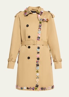 Libertine Button Town Belted Trench Coat