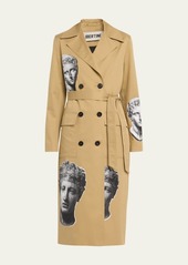 Libertine Cupid and Psyche Long Lean Trench Coat