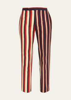 Libertine Eton Striped Narrow Trousers