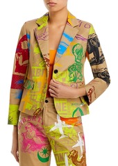 Libertine L'Arc de Libertine Graphic Print Blazer