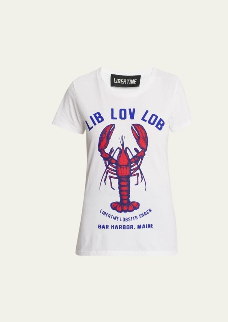 Libertine Liv Lov Lob Graphic T-Shirt