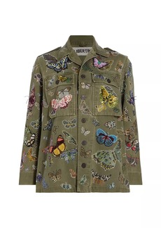 Libertine Millions Of Butterflies' Vintage French Military Jacket