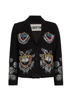 Libertine Petit Trianon Embellished Wool Jacket