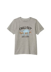 Life is good Chill Out Sloth Crusher Tee (Little Kids/Big Kids)