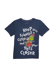 Life is good Grinch Max Pets Closer Short Sleeve Tee (Toddler/Little Kids/Big Kids)