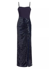 LIKELY Gigi Sequin-Embellished Gown