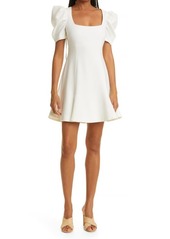 LIKELY Alia Puff Sleeve Skater Dress