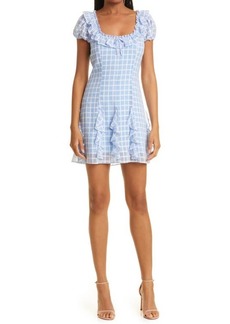 LIKELY Lula Ruffle Dress in Blue Bell at Nordstrom