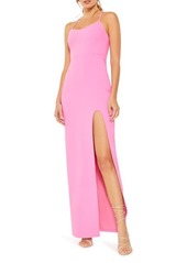 LIKELY Sammy Scoop Neck Gown in Pink Sugar at Nordstrom