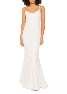 LIKELY Sardo Lace Gown in White at Nordstrom