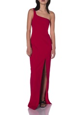 LIKELY Women's Camden one Shoulder Gown Persian red