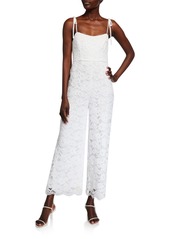 LIKELY Miley Tie-Shoulder Lace Jumpsuit