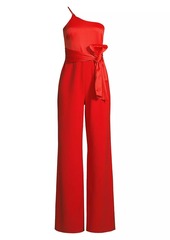 LIKELY Yara One-Shoulder Bow Jumpsuit