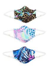 Lilly Pulitzer 3-Pack Face Mask Set