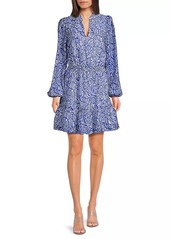 Lilly Pulitzer Axton Split-Neck Dress