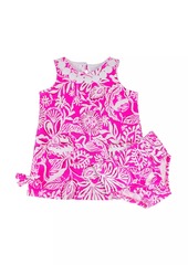 Lilly Pulitzer Baby Girl's, Little Girl's & Girl's Lilly Knit Shift Dress & Bloomers Set